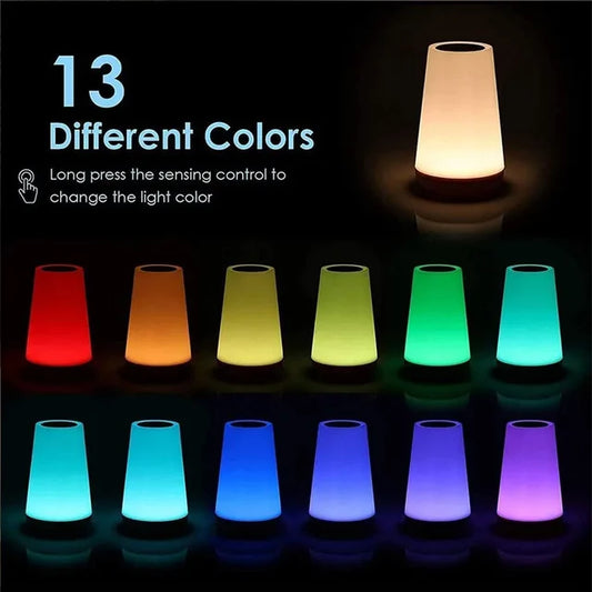 Farbwechsel Tischlampe für Schlafzimmer