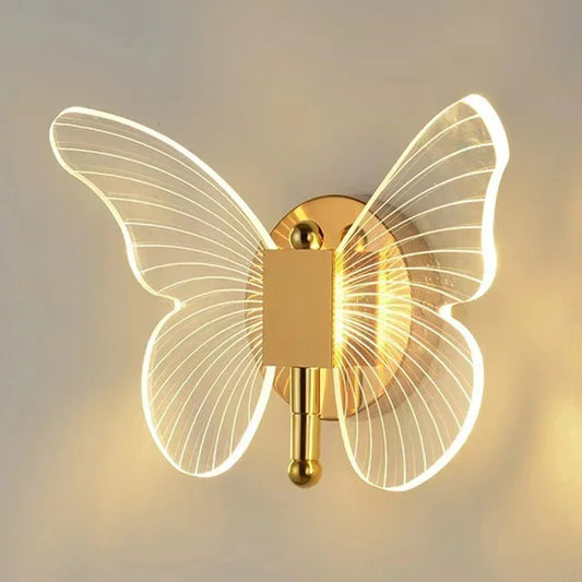 LED Schmetterlingswandlampe